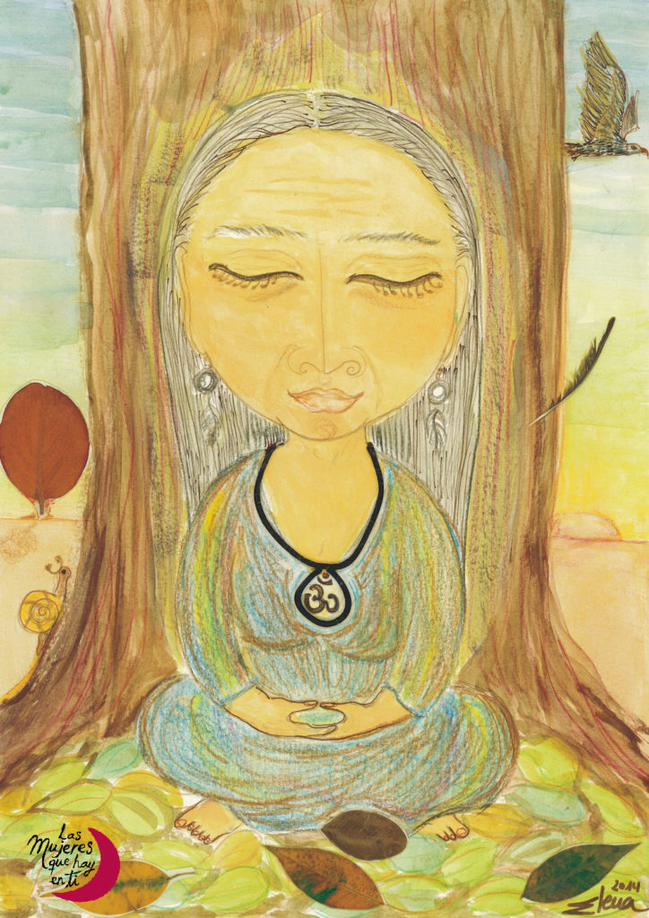 La Sabia Meditadora por Elena Caballero